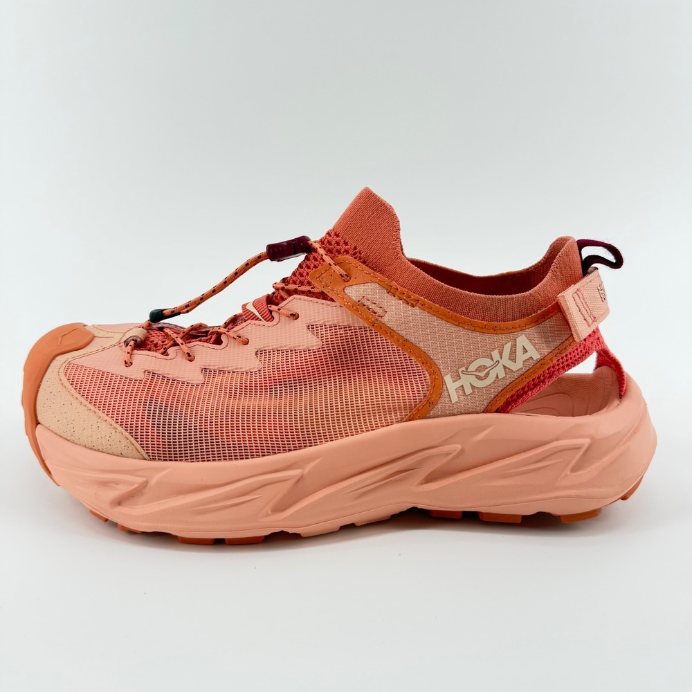 Hoka Hopara 2 Womens 11B Hiking Sandals Dusty Laurel Coral Pink 1147670 DLY